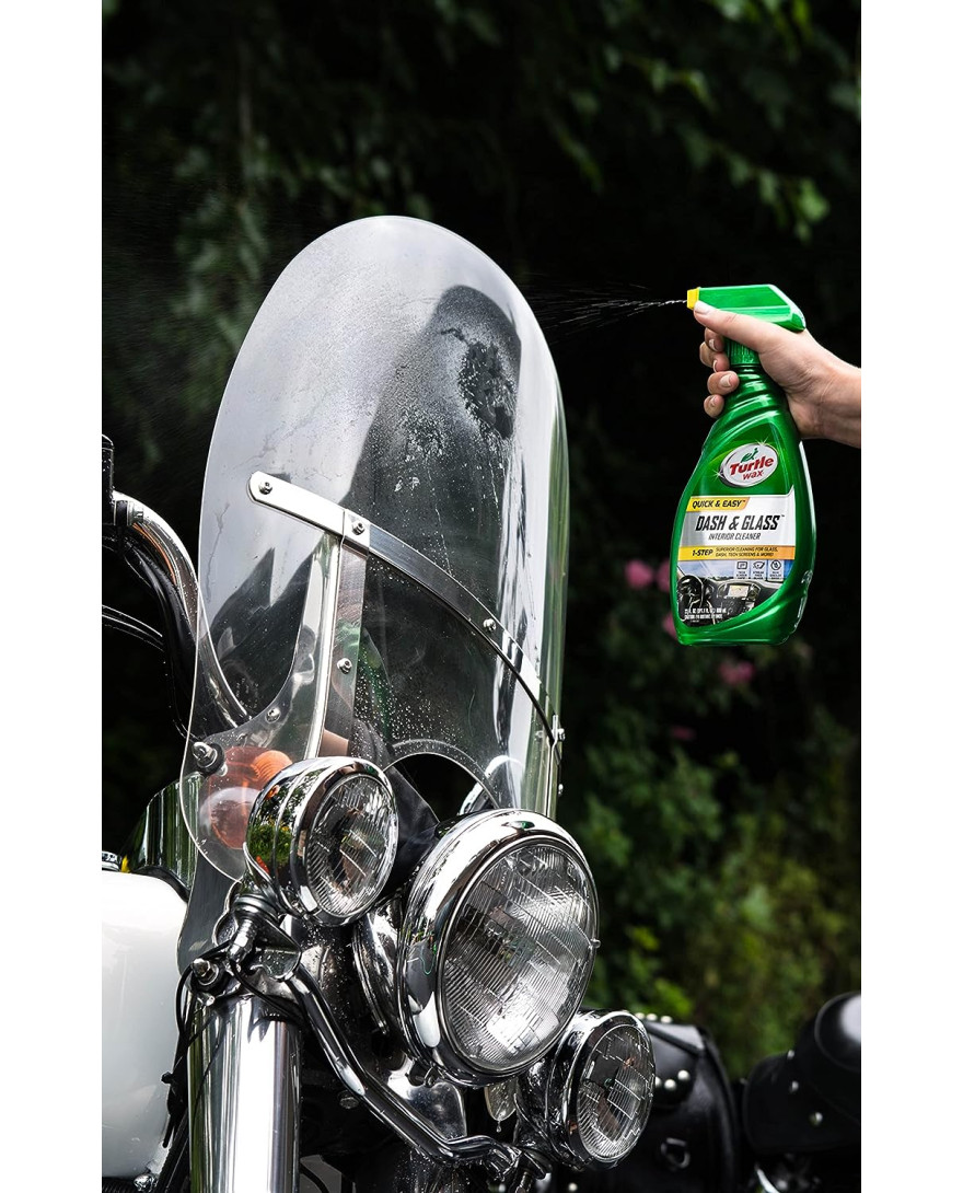 Turtle Wax Quick N Easy Dash And Glass Interior Cleaner  355ml