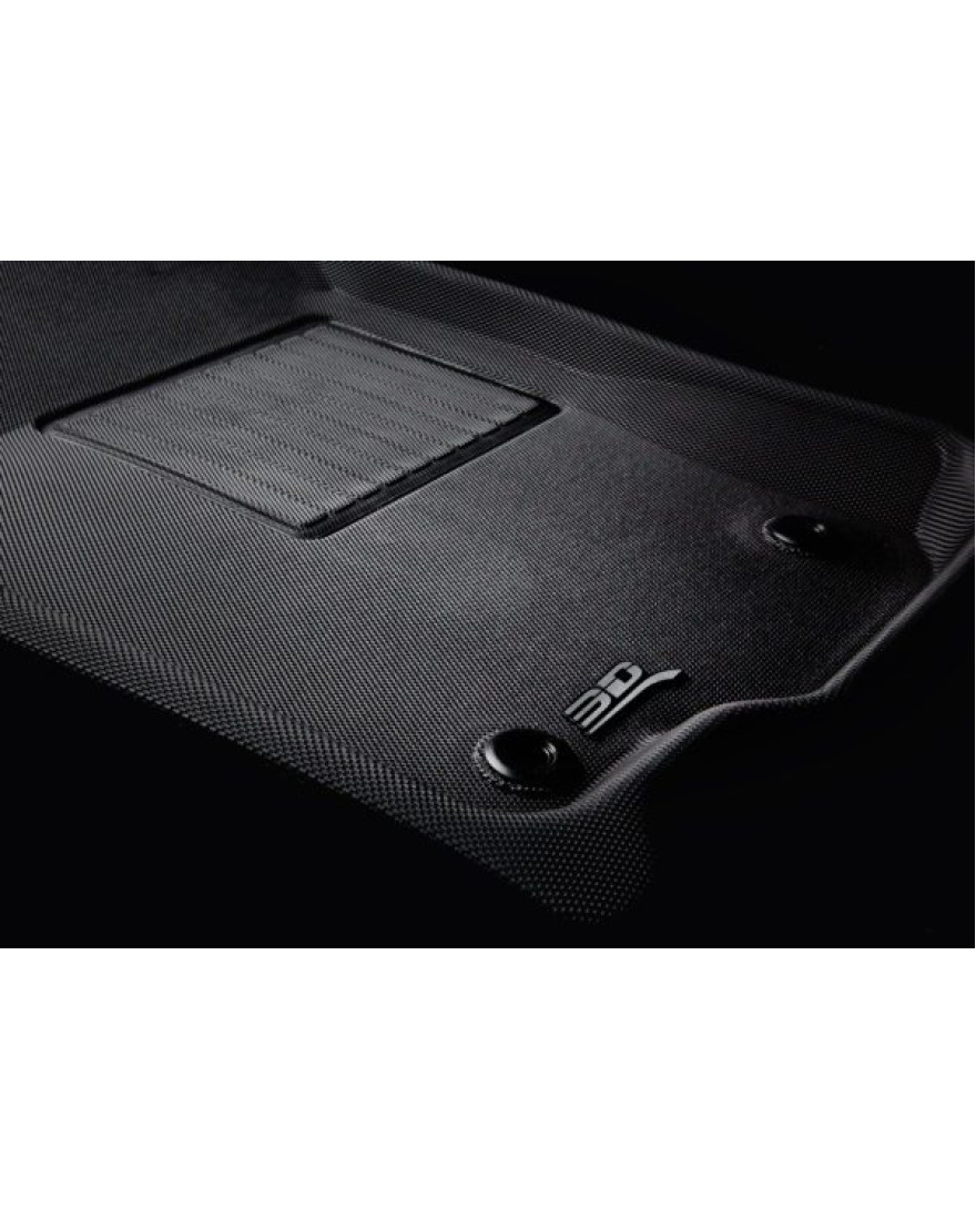 3D Kagu Floor Mat Compatible with  RANGE ROVER SPORT 2013 to 2023+ | Set of 3 Pcs | Custom Fit|BLACK