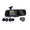Blackcat Car Reverse Camera and Sensor Replacement Mirror (auto-Brightness Adjusting Monitor); 4 ultrasonic sensors