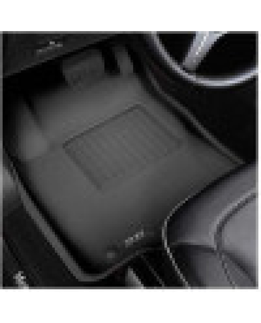 3D Kagu Floor Mat  For SUZUKI SWIFT DZIRE SWIFT  |  2020 to 2023 | Complete Set | BLACK | Custom Fit