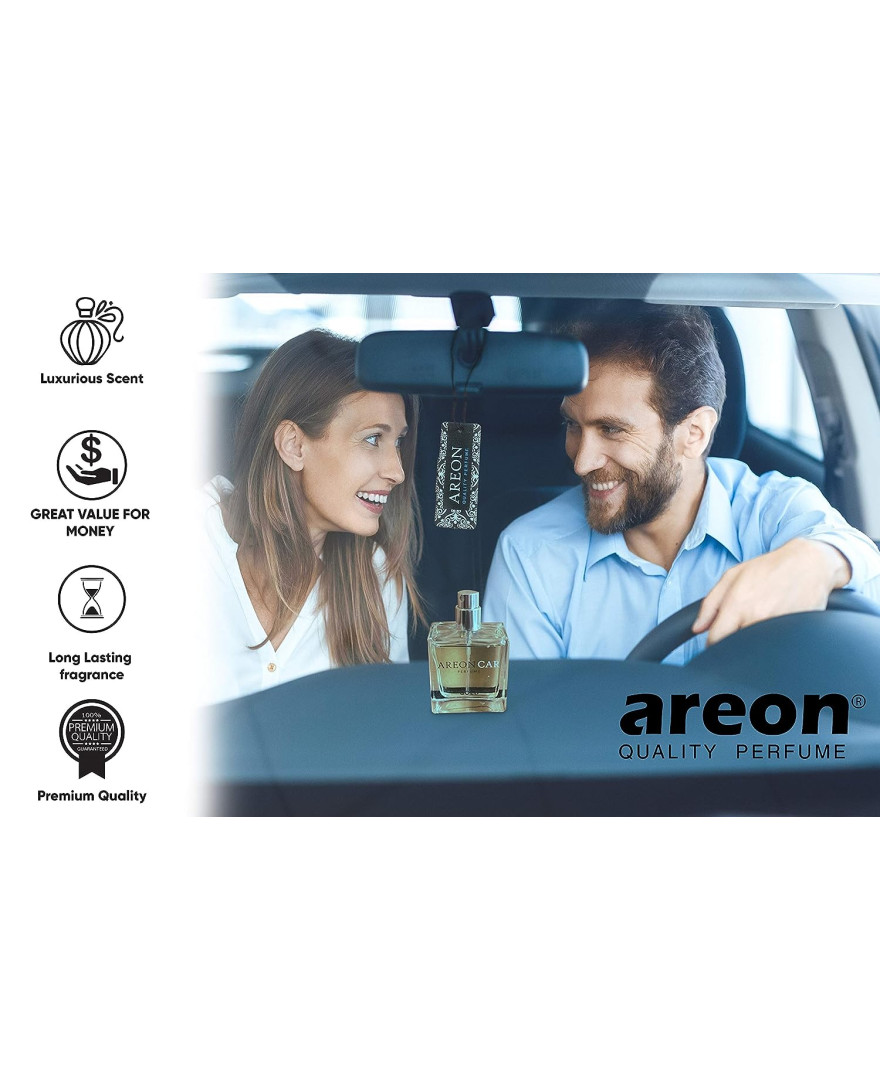 Areon NEW PERFUME GOLD 50ml | Glass Bottle | MCP04