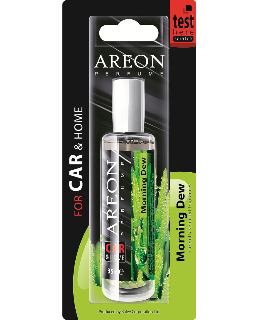 Areon Morning Dew Perfume Car Air Freshener | 35ml | APC15