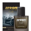 Areon Platinum 50ml New Car Perfume | Glass Bottel | MCP06