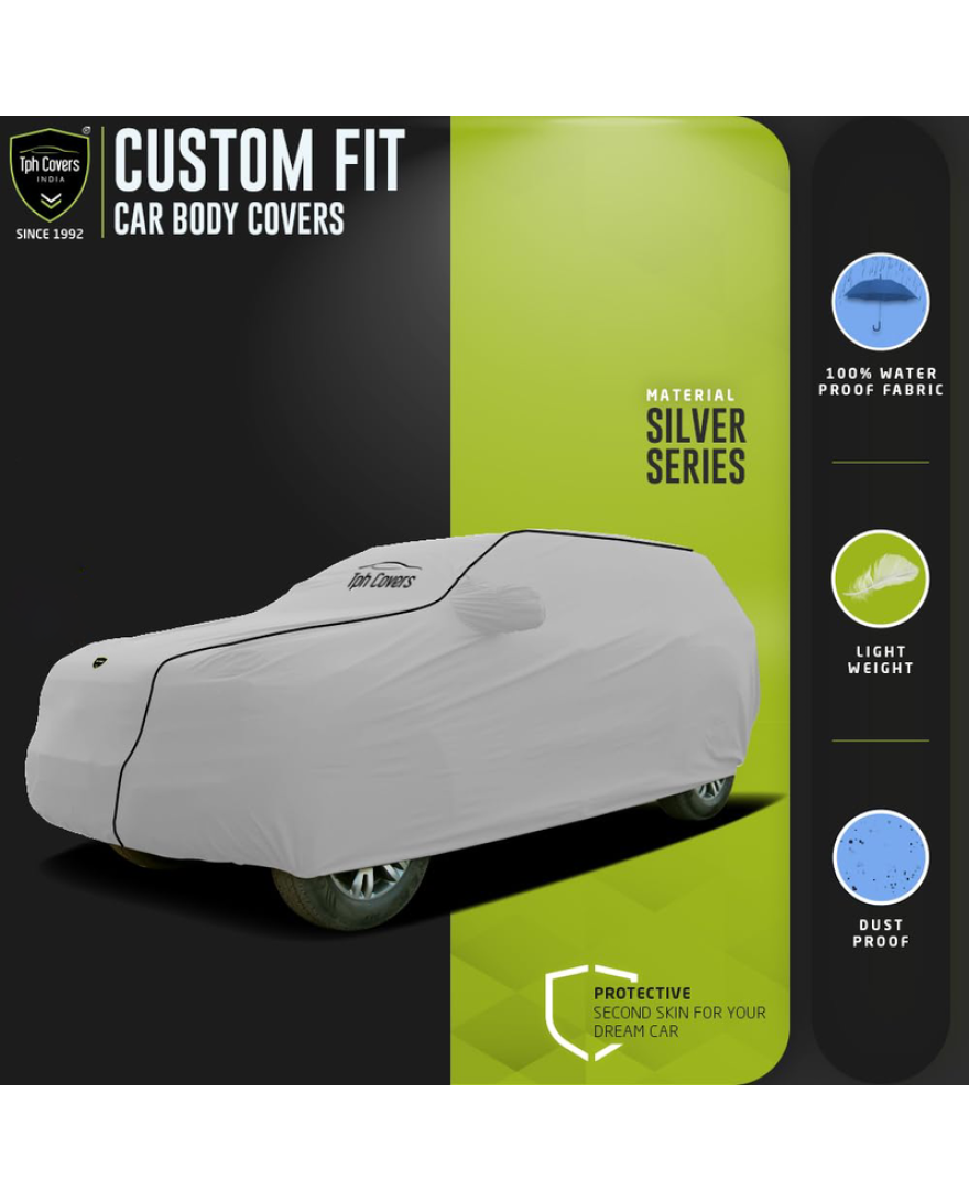 TPH Cover Silver Series For Fabia | Light-Weight And easy to Carry | Water Resistant | Scratch proof | Dust Proof