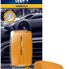 AREON Vent 7 Car Perfume Vent Clip AC and Fan Air Freshener, Vanilla Scent | V704