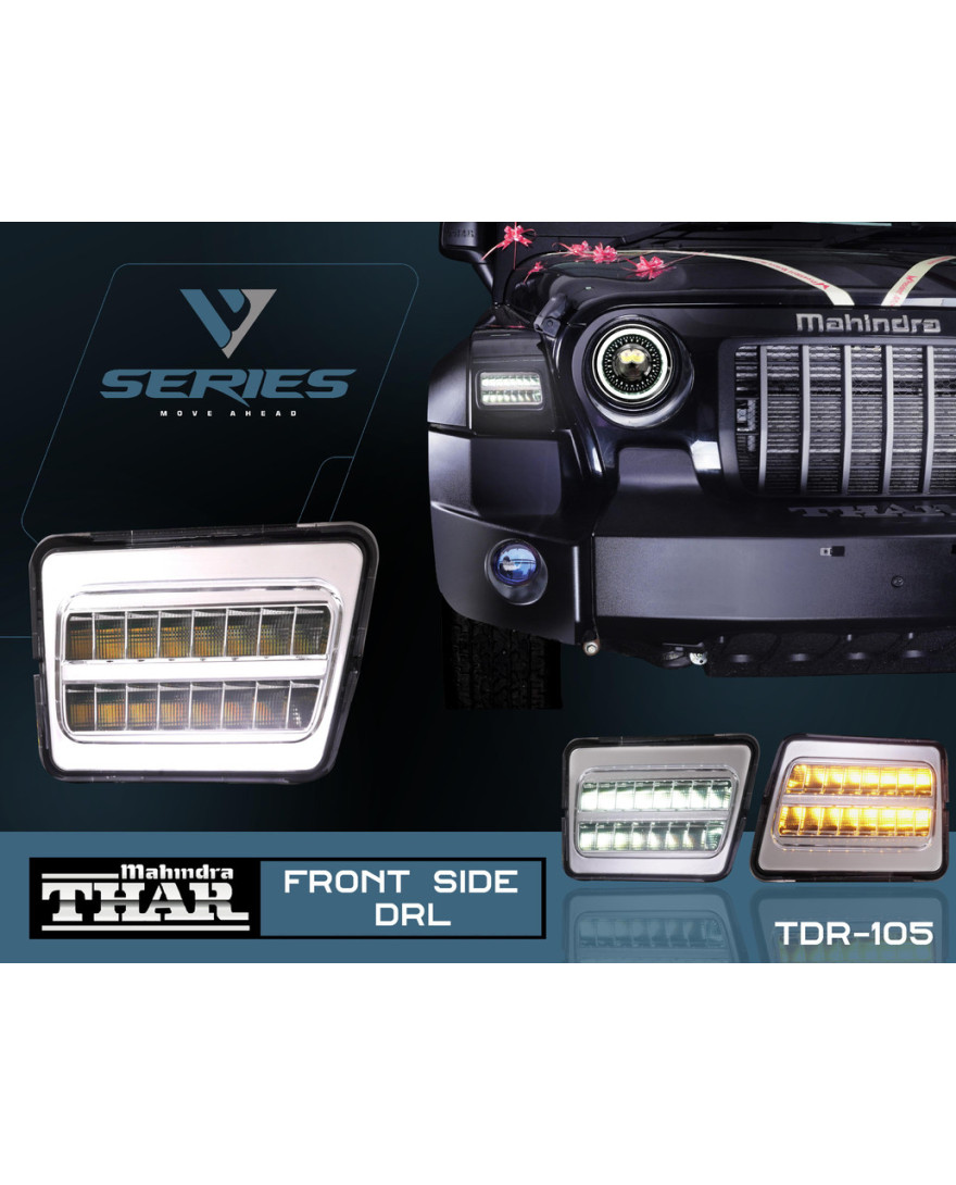 VV 100 Thar Front Side DRL