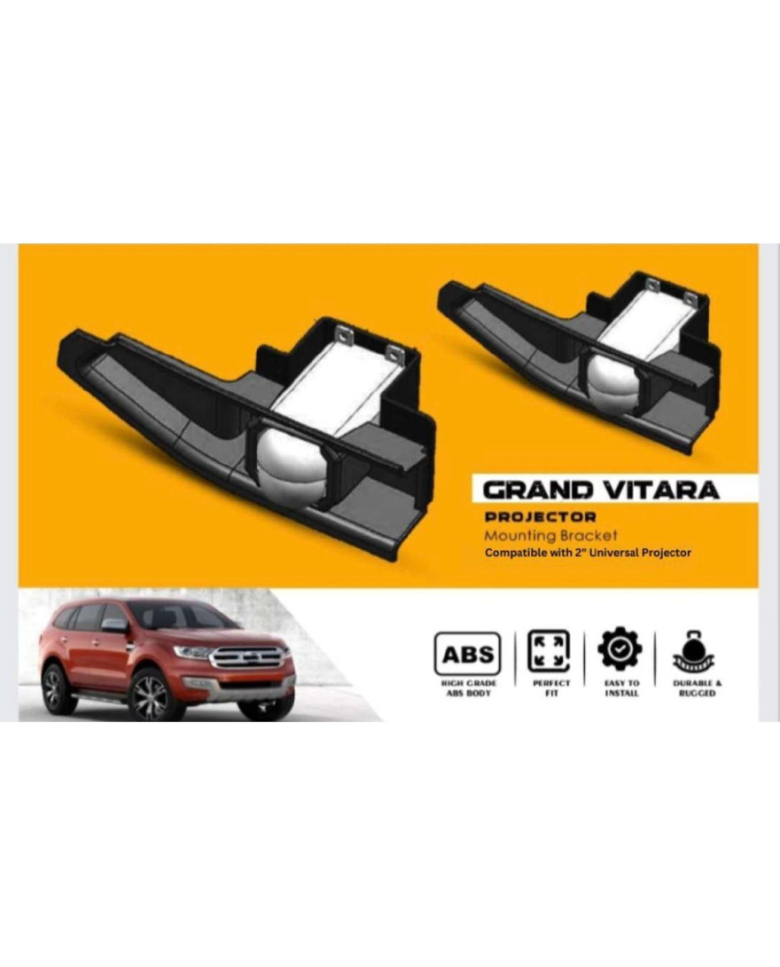 VV 54 | 2 Inch FOGLIGHT Bracket For GRAND VITARA | ABS Plastic Bracket