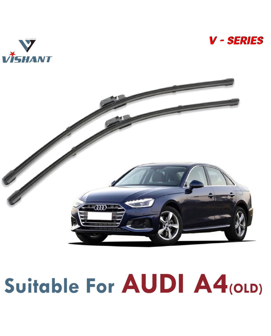 V Series Front Wiper Blade Suitable For Audi A4 old | SIZE RH 24 Inch / LH 20 Inch | Pack of 2