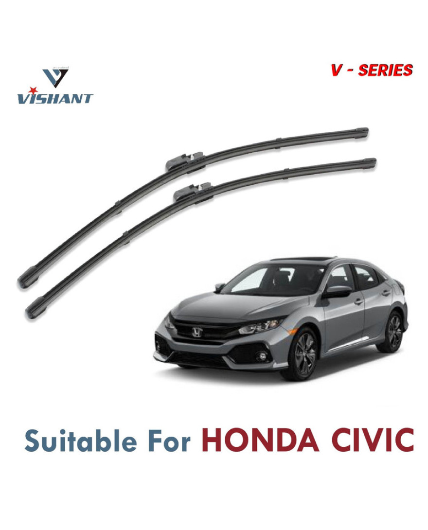 V Series Front Wiper Blade Suitable For Ford Endeavor | SIZE RH 24 Inch / LH 16 Inch | Pack of 2