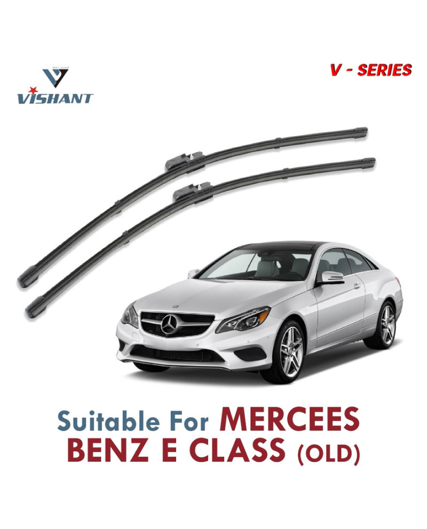 V Series Front Wiper Blade Suitable ForMercedes Benz E Class old | SIZE RH 24 Inch / LH 24 Inch | Pack of 2