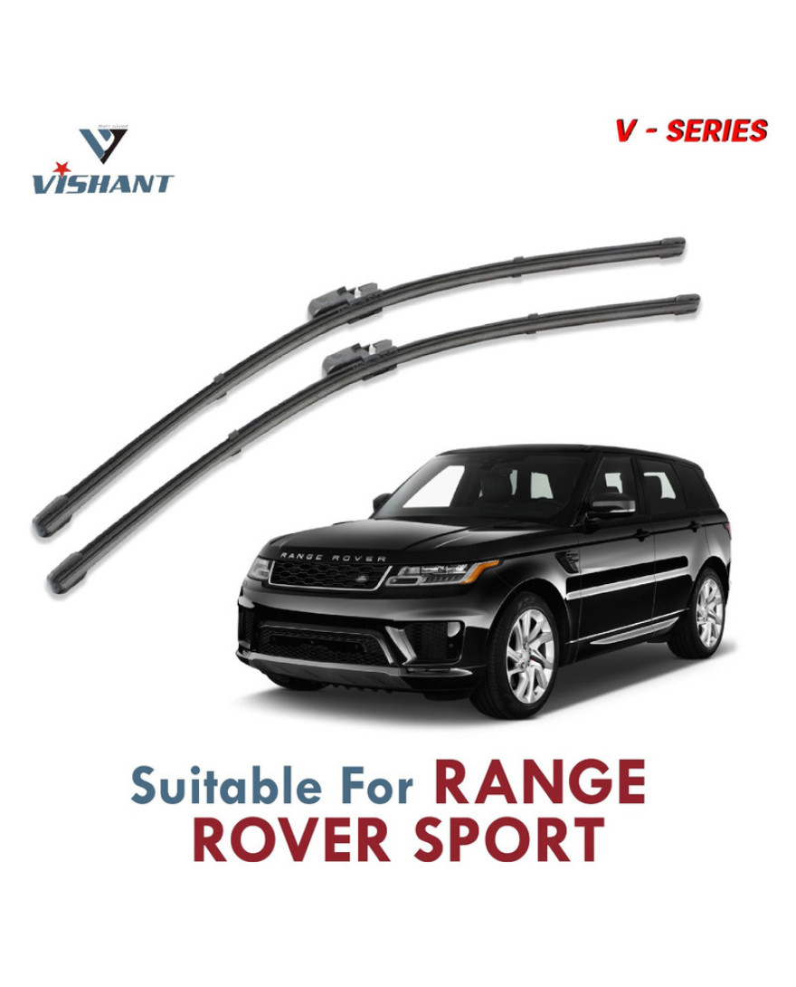 V Series Front Wiper Blade Suitable For Range Rover Sport | SIZE RH 24 Inch / LH 20 Inch | Pack of 2